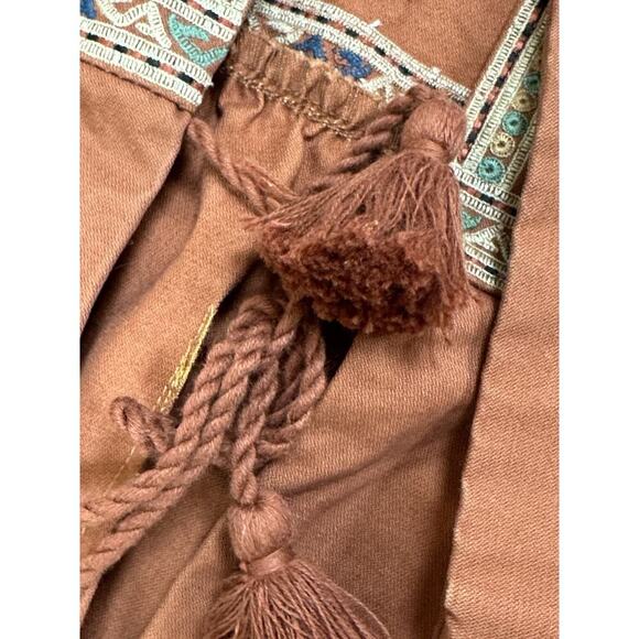 Madewell Embroidered Jacket Size XXS Tie Waist Castle Core EUC - Picture 5 of 10